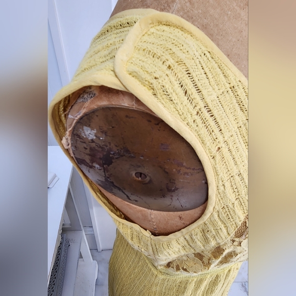 TRACY REESE Beautiful Deep Yellow Dress Barely Worn Fully Lined Stunning! EUC - Picture 5 of 10